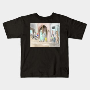 Punjabi Village 1 Kids T-Shirt